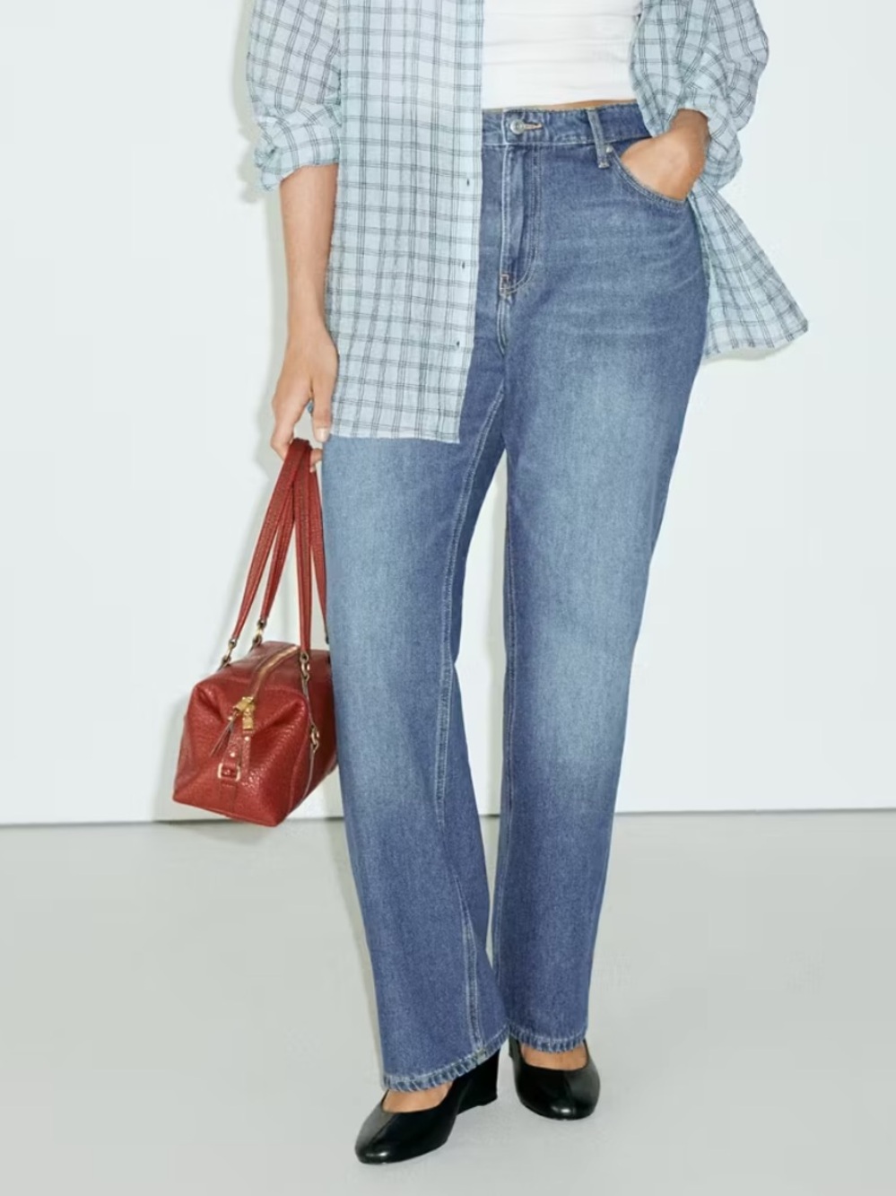 MANGO Matilda Jean - Blue